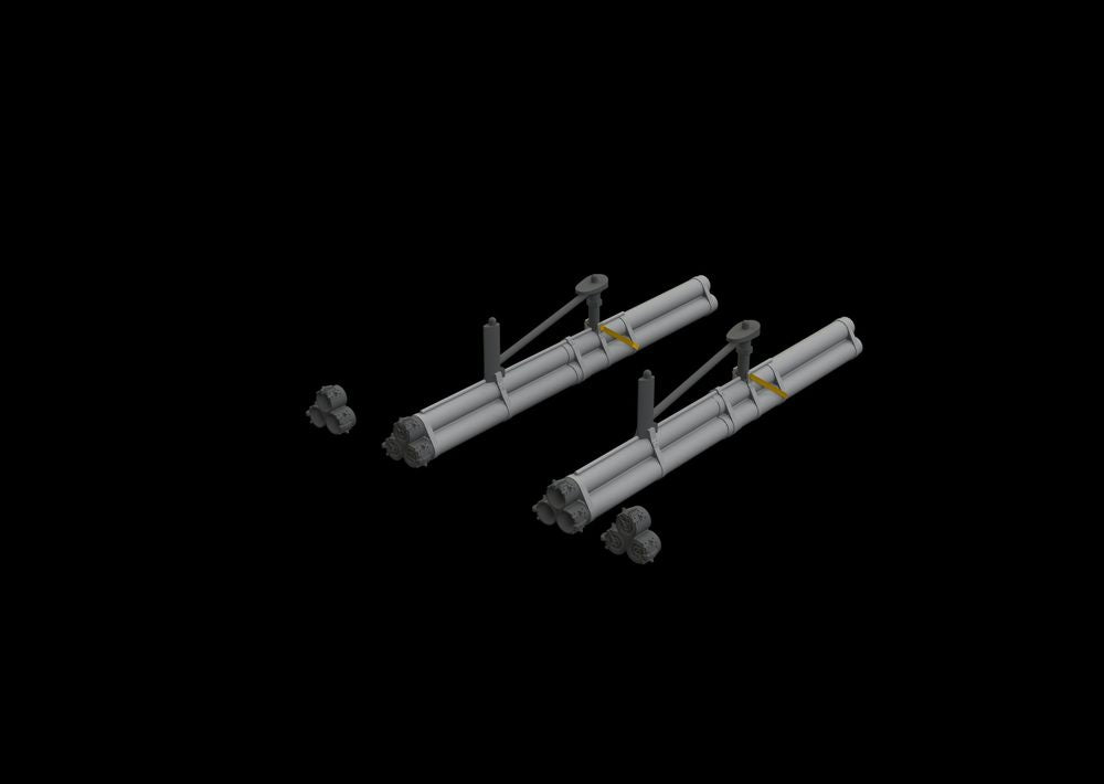 P-51D Bazooka rocket launcher for Eduard