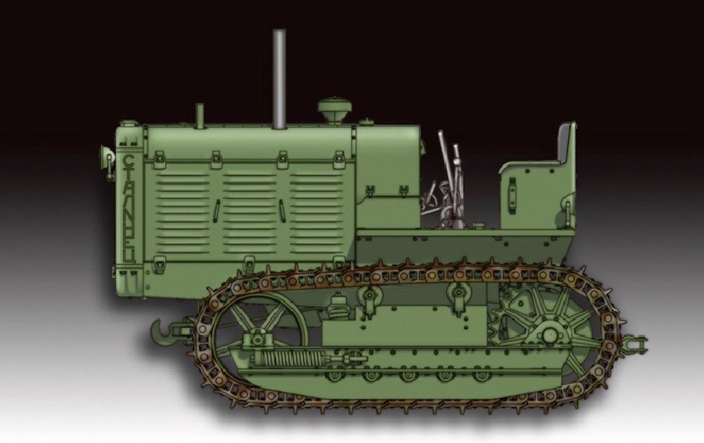 Russian ChTZ S-65 Tractor