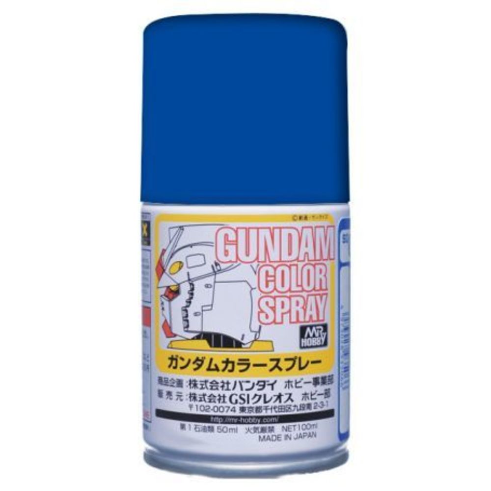 Mr Hobby -Gunze Gundam Color Spray (10ml) MS Blue