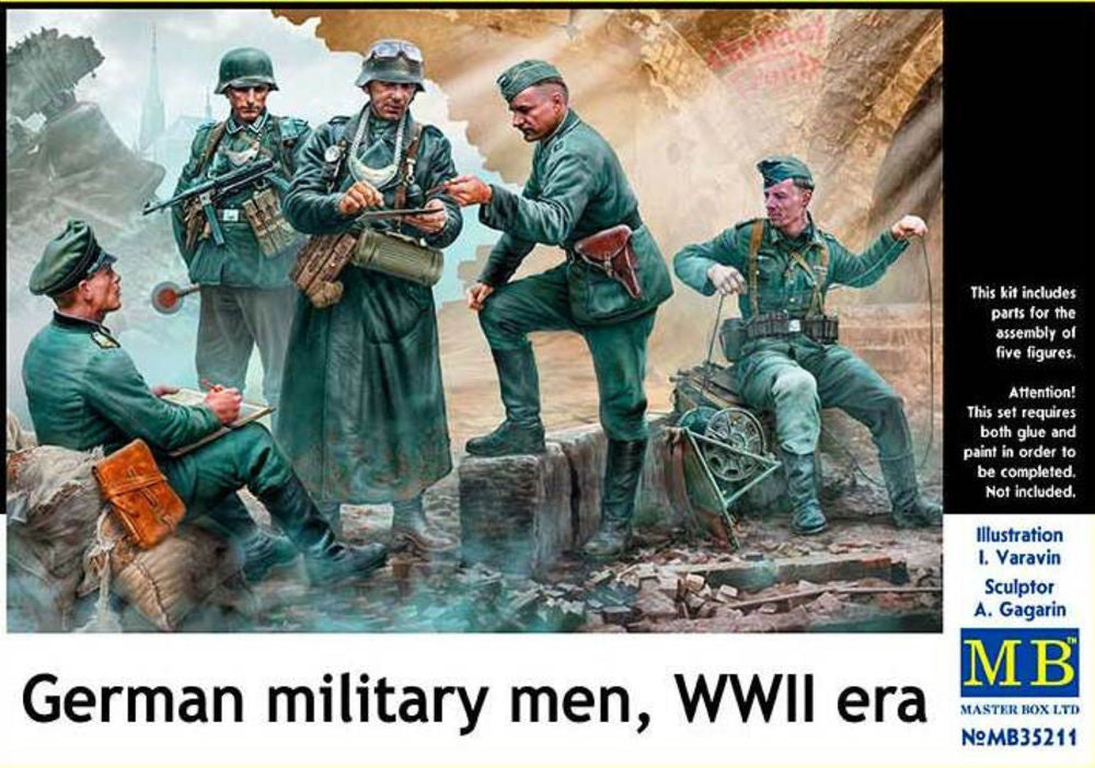 German military men, WWII era