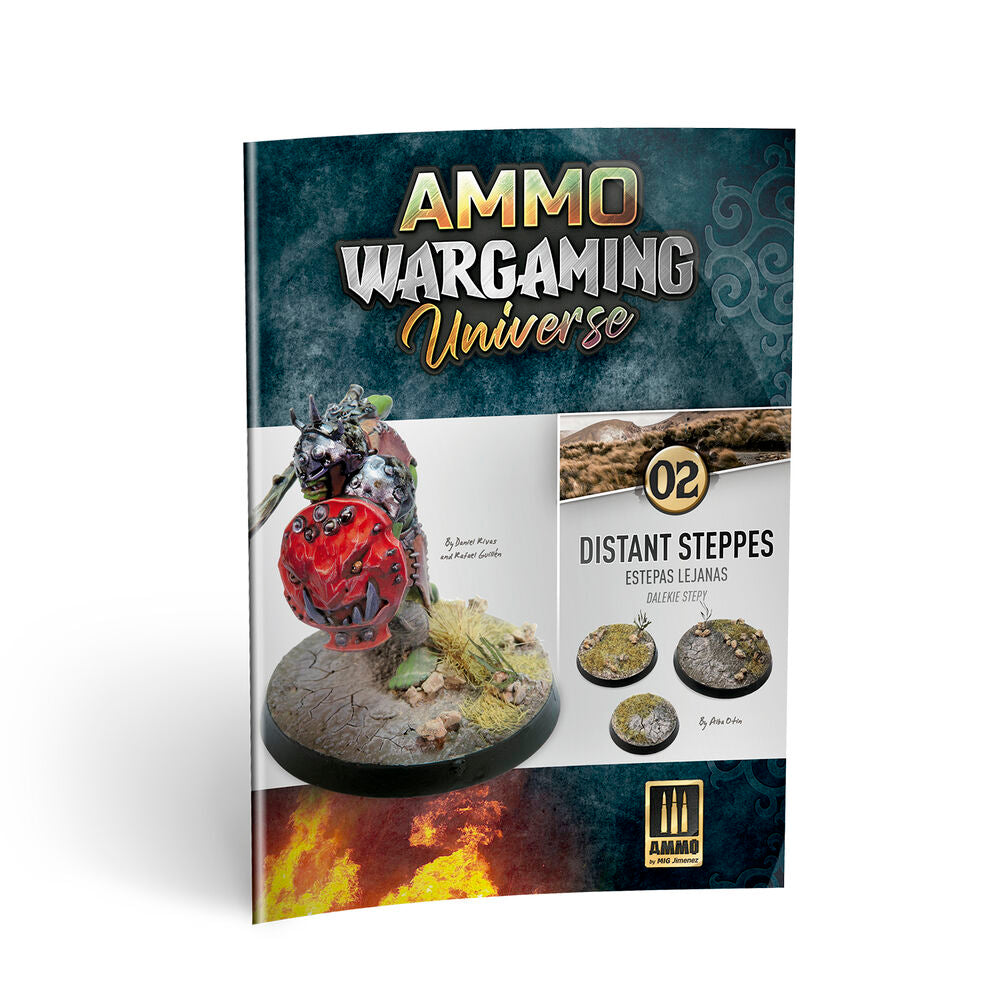 AMMO WARGAMING UNIVERSE Book 02 - Distant Steppes (English, Castellano, Polski)