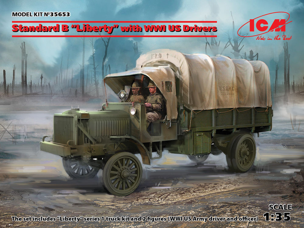 Standard B Liberty with WWI US Drivers