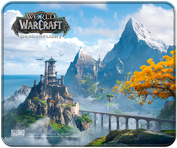 World Of Warcraft Dragonflight - Dragon Isle Mousepad, M