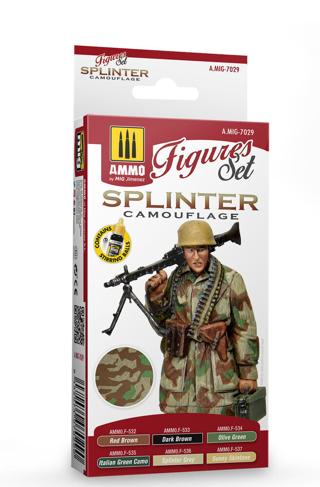 Splinter Camouflage Figures Set