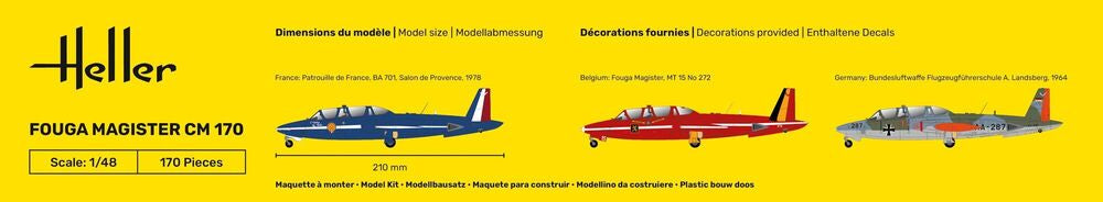 STARTER KIT Fouga Magister CM 170