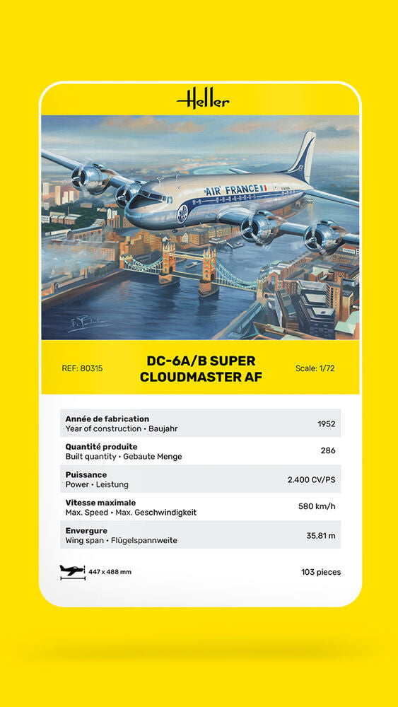 DC6 Super Cloudmaster AF