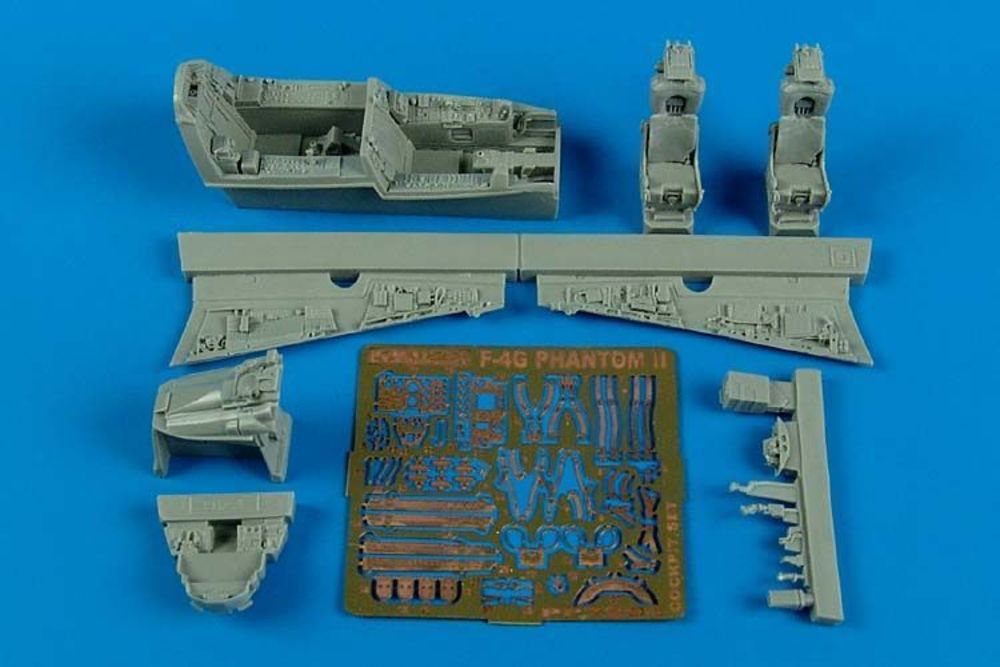 F-4G Phantom II cockpit set for Hasegawa