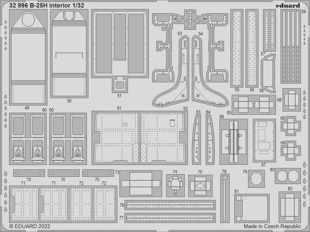 B-25H interior for HKM