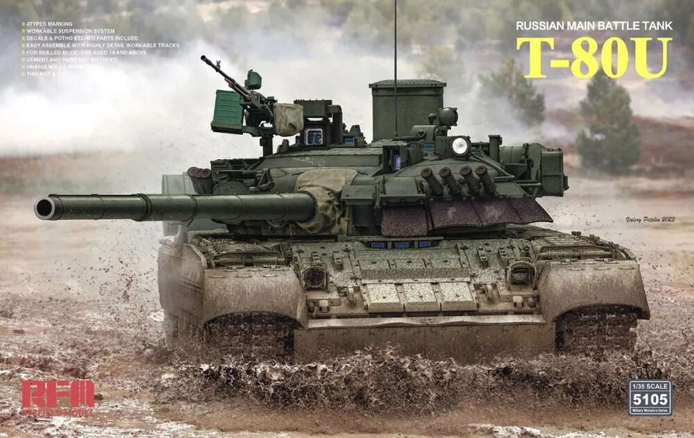 T-80U Russian MBT