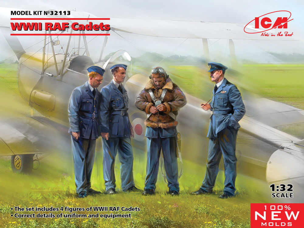 WWII RAF Cadets (100% new molds)