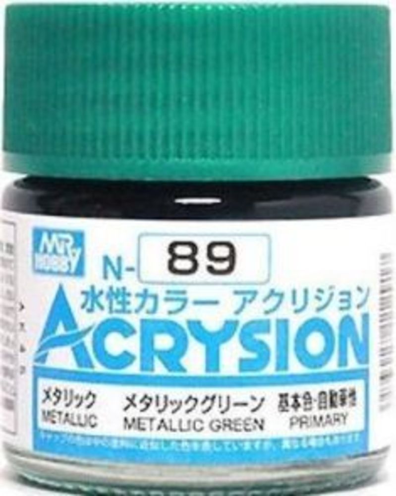 Mr Hobby -Gunze Acrysion (10 ml) Metallic Green