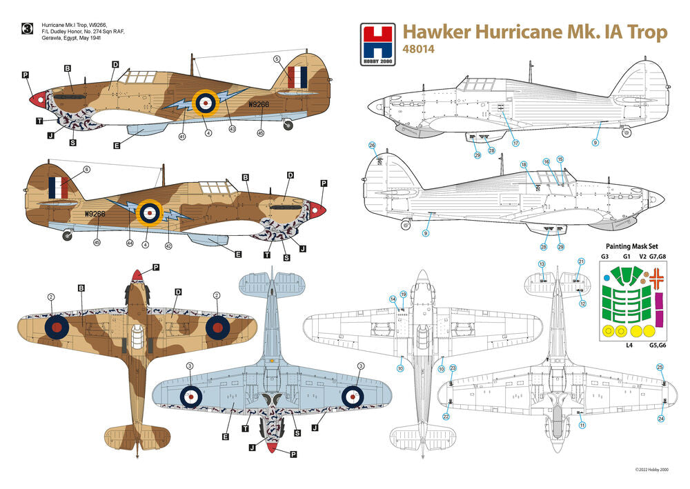 Hawker Hurricane Mk.IA Trop