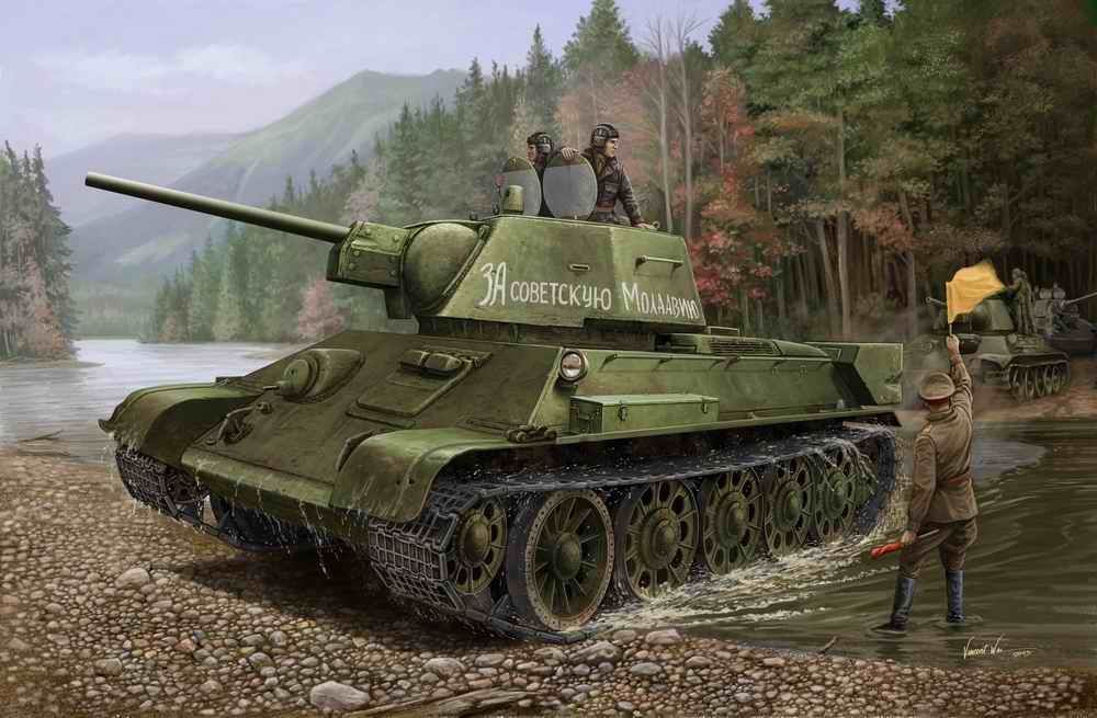 Russian T-34/76 (1943 No.112)Tank