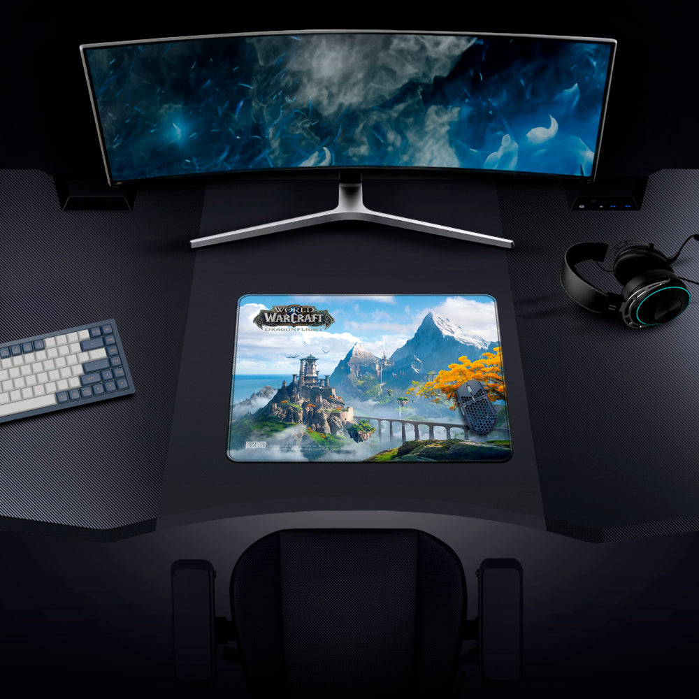 World Of Warcraft Dragonflight - Dragon Isle Mousepad, L