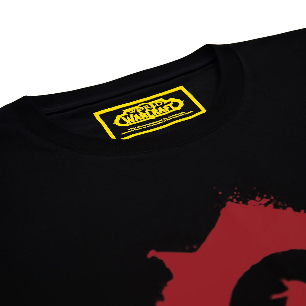 World of Warcraft Horde Classic t-shirt, color: black, size: M