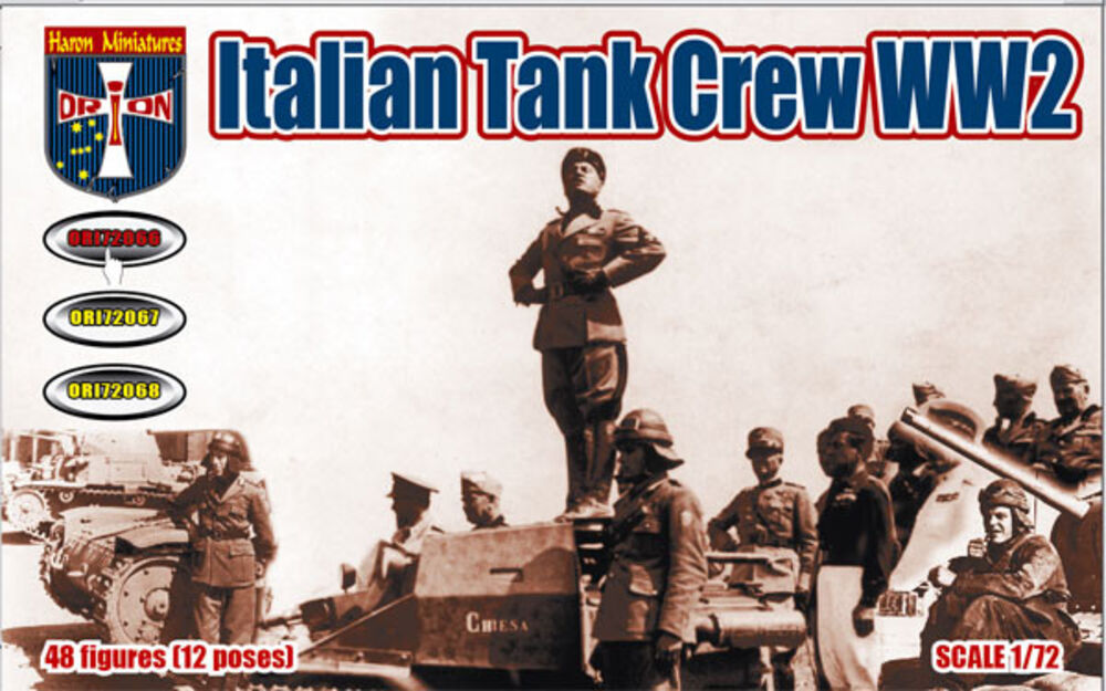 Italian Tank Crew WW2