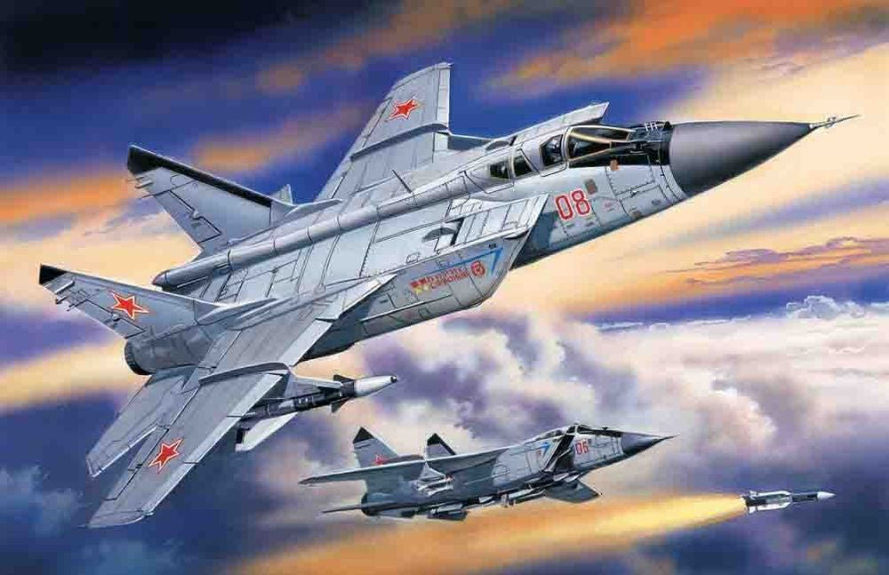 MiG-31 Foxhound Russian Heavy Interceptor Fighter