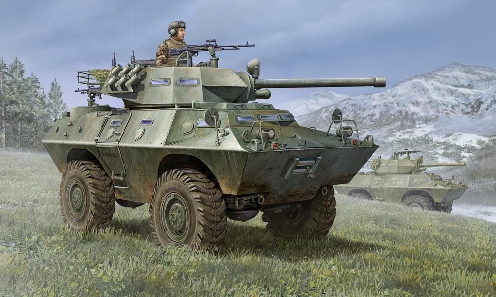 LAV-150 APC 90mm Mecar Gun