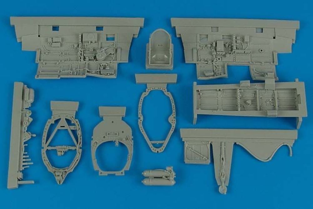 Spitfire Mk.IX cockpit set for Tamiya