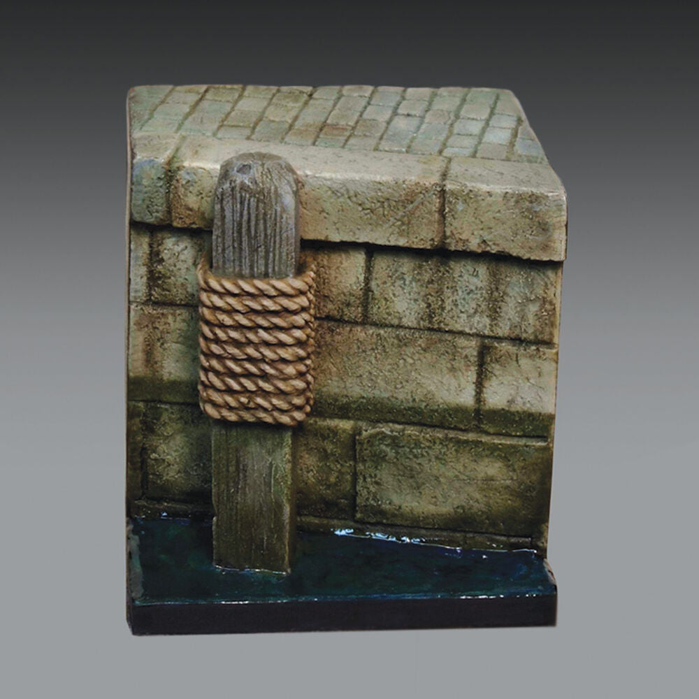 Stone dock section  (1/35-32 scale)