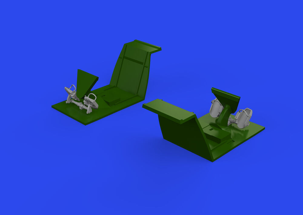 Bf 109E rudder pedals early PRINT 1/32