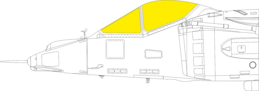 Harrier GR.1/3 TFace 1/48 for KINETIC