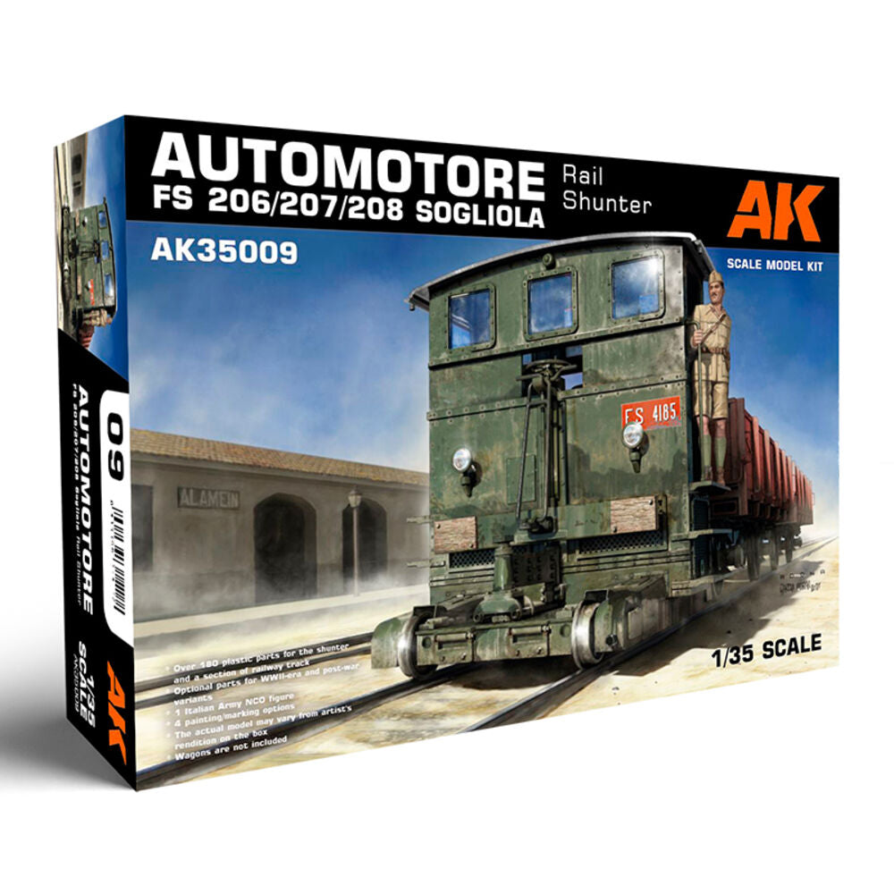 AUTOMOTORE FS 206/207/208 SOGLIOLA RAIL SHUNTER 1/35"