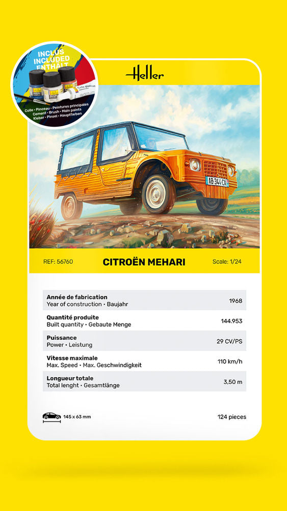 STARTER KIT Citroen Mehari (Version 1)