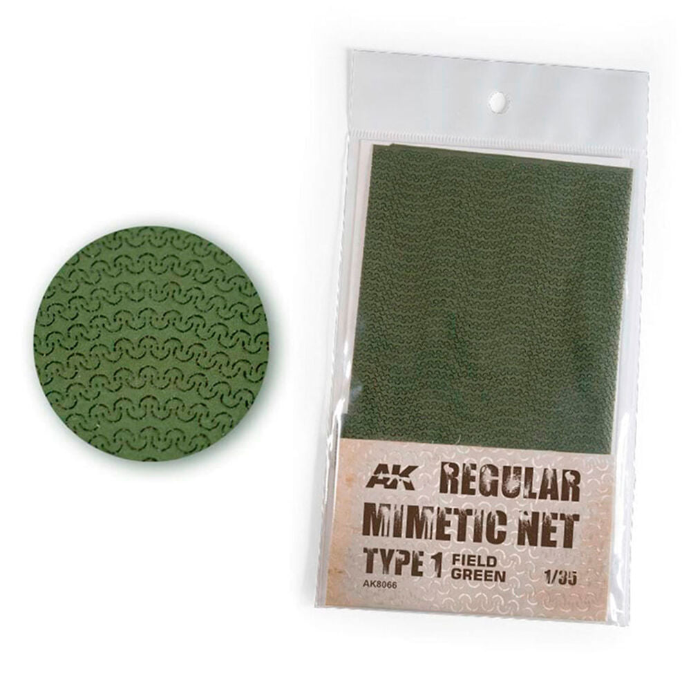 REGULAR CAMOUFLAGE NET Type 1 FIELD GREEN