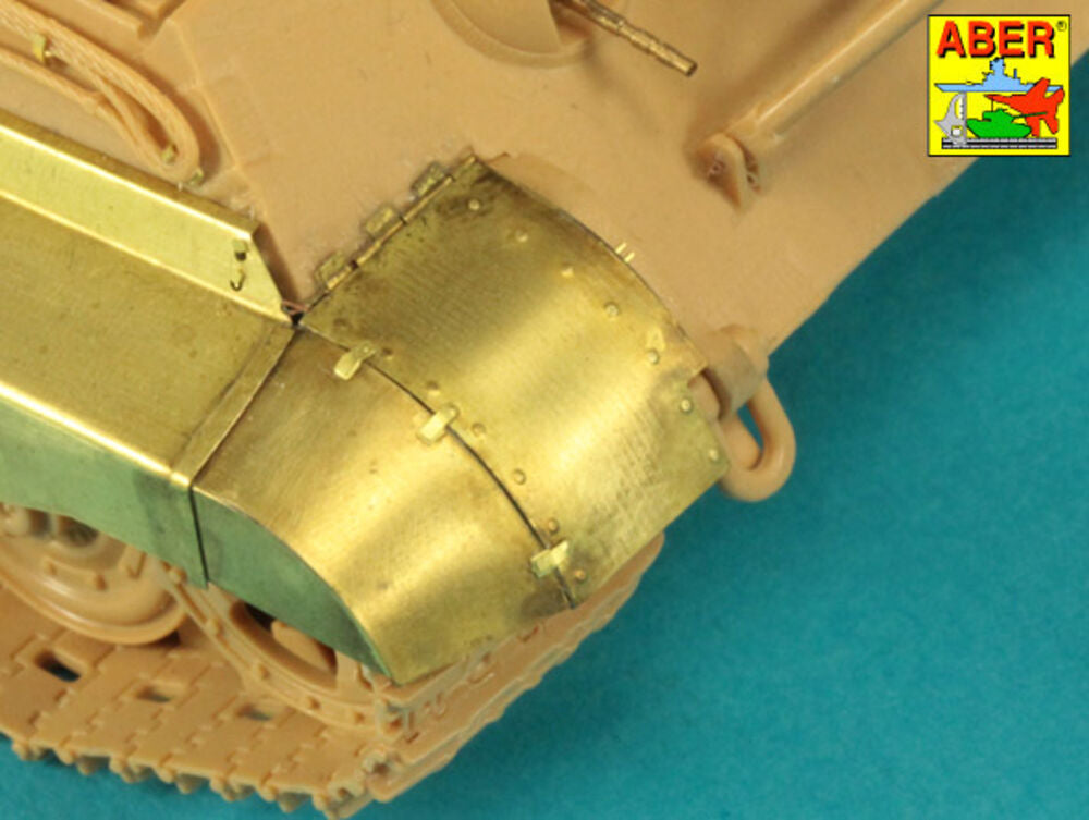 Jagdtiger  ���Front & Rear Fenders  -(Tamiya)