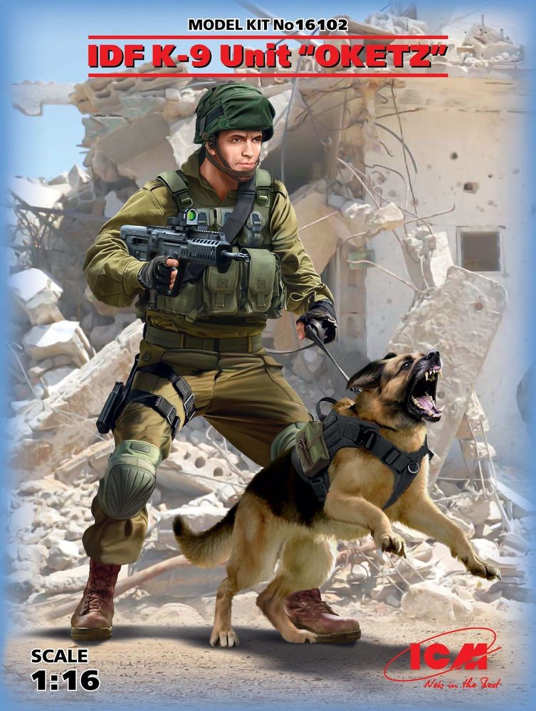 IDF K-9 Unitz OKETZ with dog