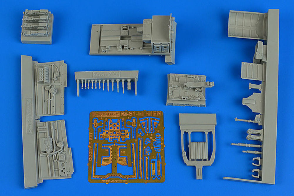 Ki-61 Id cockpit set for Tamiya