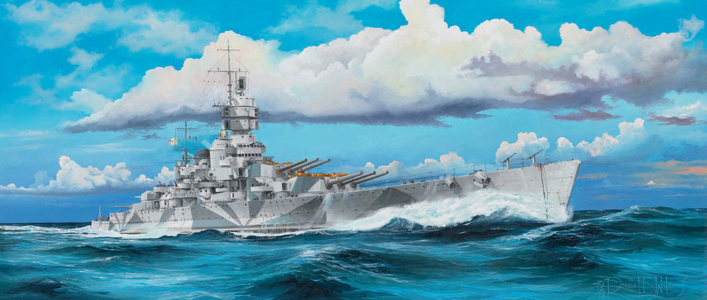 Italian Navy Battleship RN Vittorio Veneto 1940