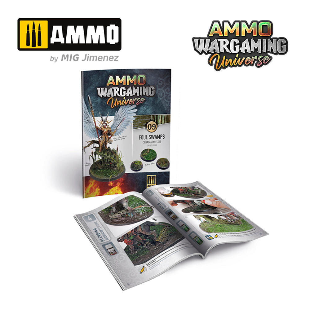 AMMO WARGAMING UNIVERSE Book 09 - Foul Swamps (English, Castellano, Polski)