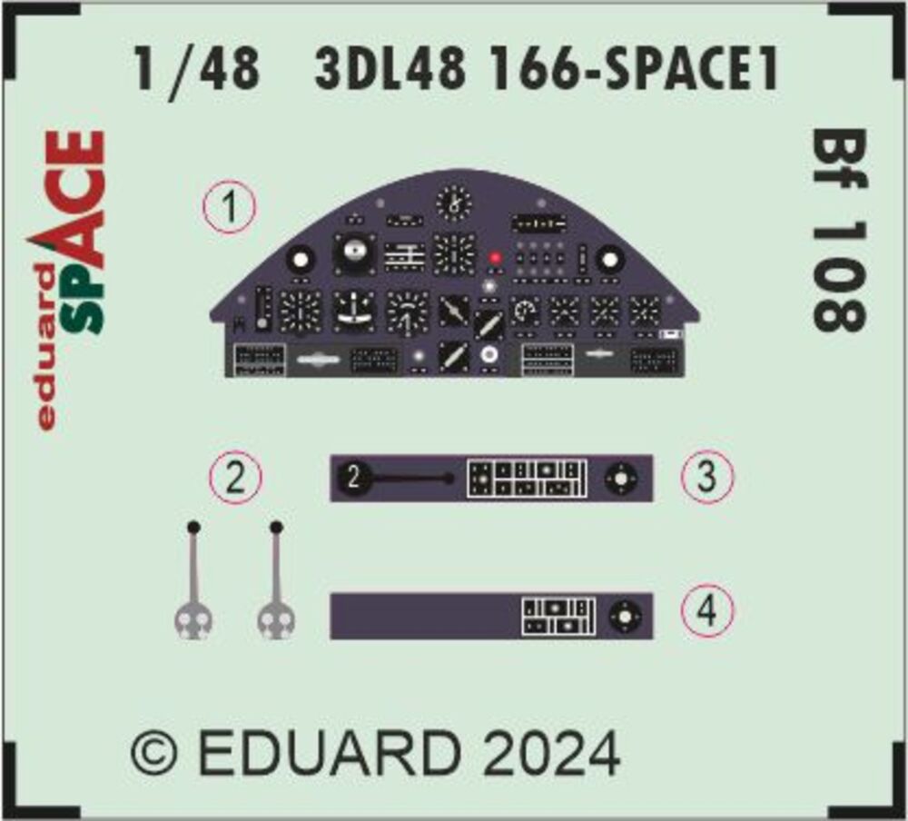 Bf 108 SPACE 1(48 EDUARD