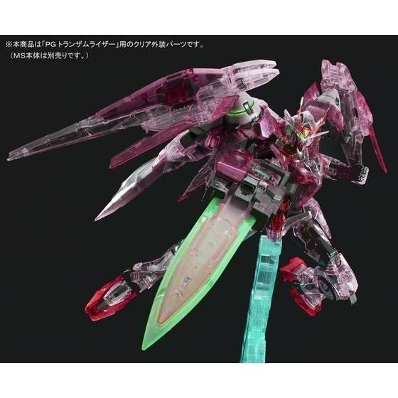 Premium Bandai PG 1/60 Clear Color Body For PG Trans-AM Raiser