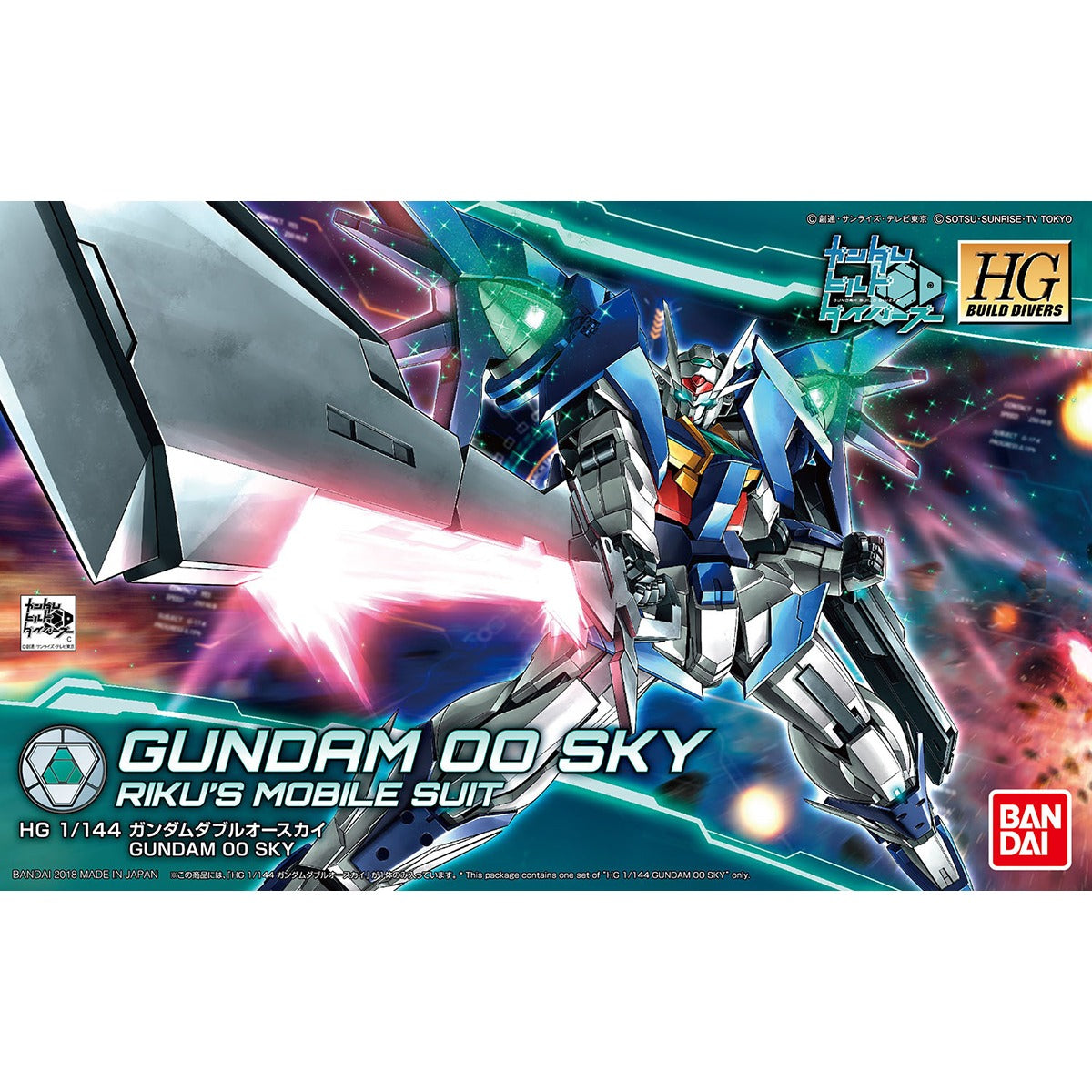 HG 1/144 - Gundam 00 Sky Riku's Mobile Suit