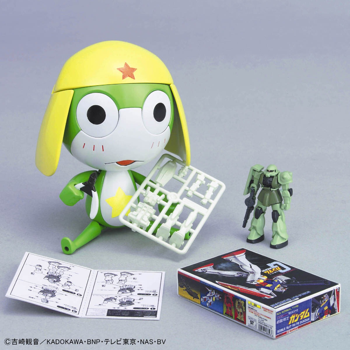 Sergeant Keroro Plastic Model Collection: Chibi Keroro