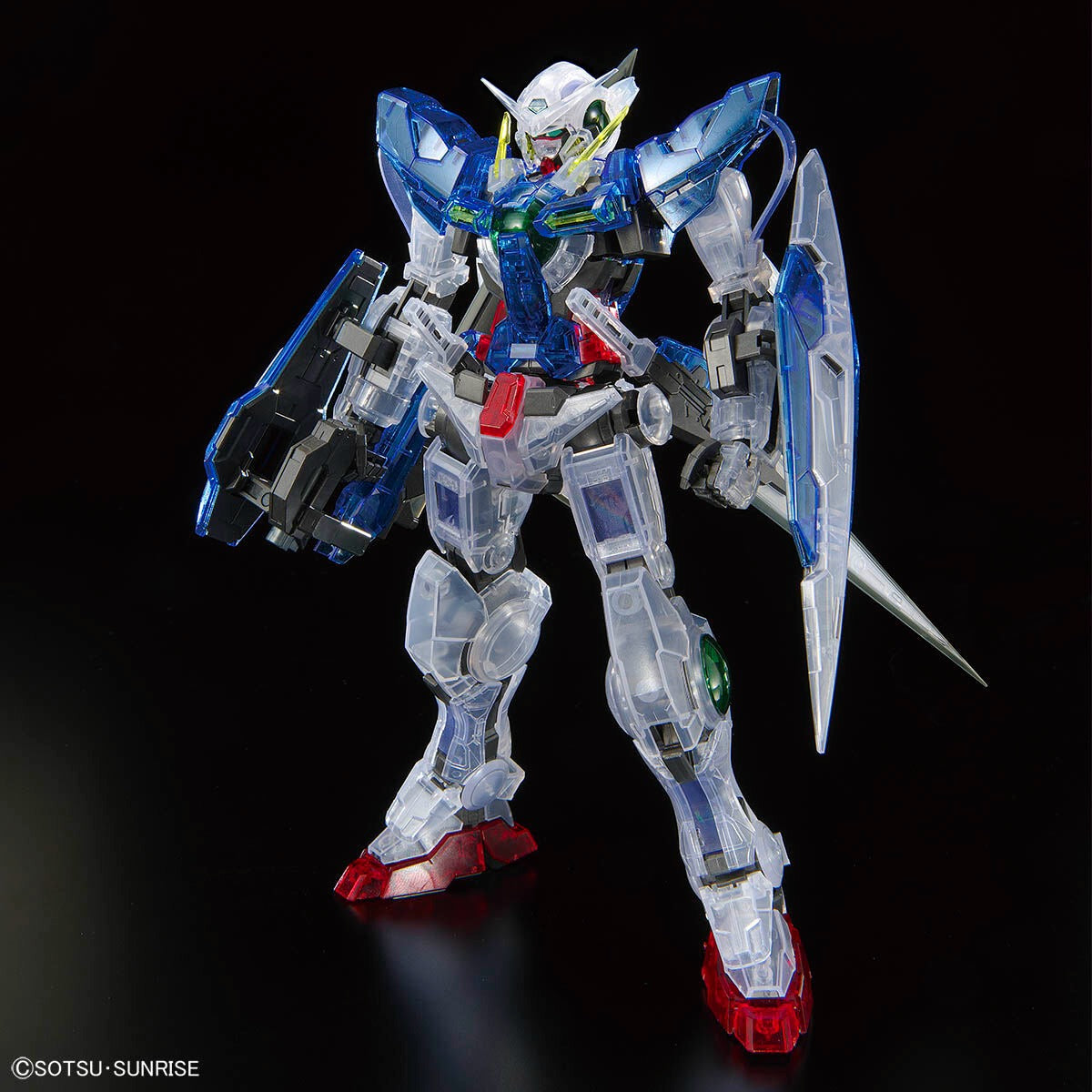 MG 1/100 Gundam Base Exclusive Gundam Exia [Clear Color]