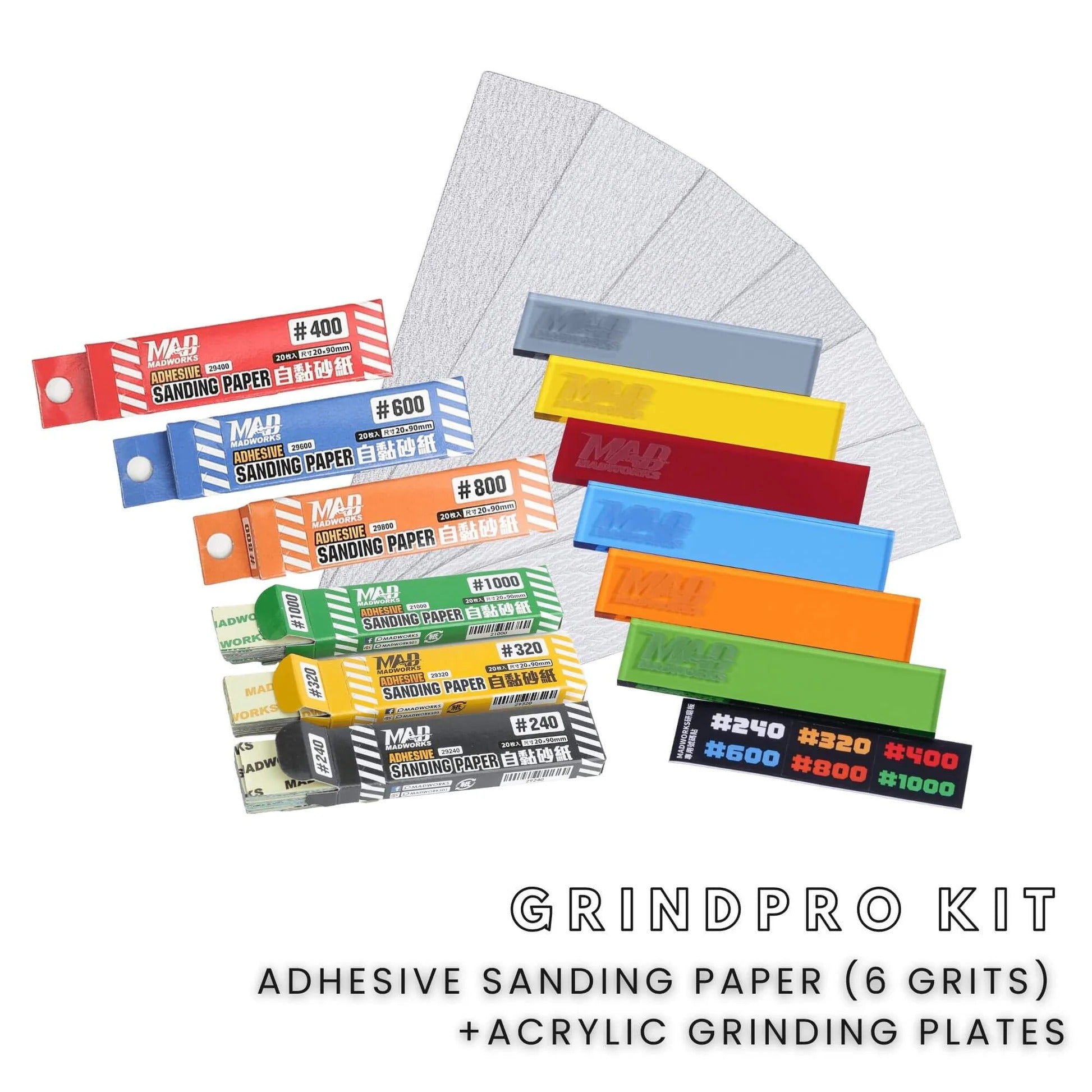 MadWorks Adhesive Sanding Paper