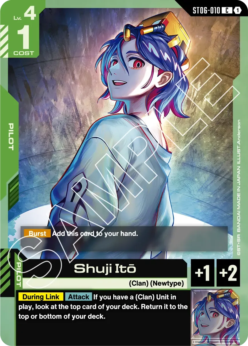Gundam Card Game Starter Deck - Clan Unity [ST06]