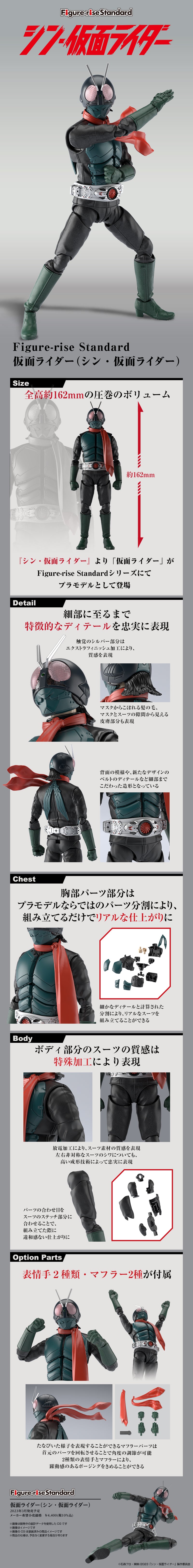 Figure-rise Standard Kamen Rider Masked Rider (Shin Kamen Rider)