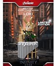 Marvel Mini Egg Attack Figures The Infinity Saga Stark Tower series Loki 12 cm