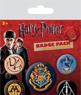 Harry Potter Pin-Back Buttons 5-Pack Hogwarts
