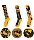 Harry Potter Knee-high socks 3-Pack Hufflepuff