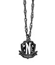 Wednesday Necklace with Pendant Nevermore Academy Black
