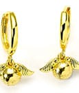 Harry Potter Earrings Golden Snitch (Golden Tone)