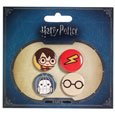 Harry Potter Cutie Button Badge 4-Pack Harry Potter & Hedwig