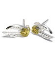 Harry Potter Golden Snitch Stud Earrings (Sterling Silver)