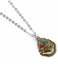 Harry Potter Pendant & Necklace Hogwarts (silver plated)